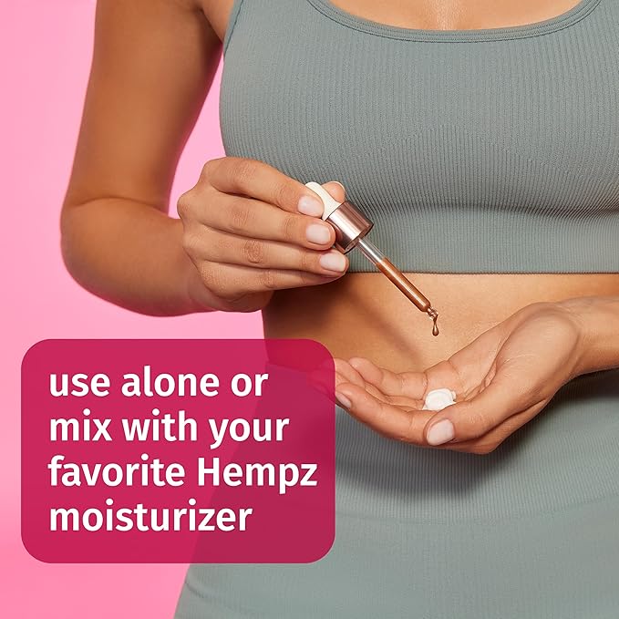 Hempz Instant Bronzing Drops, Face and Body Bronzer, 2 oz