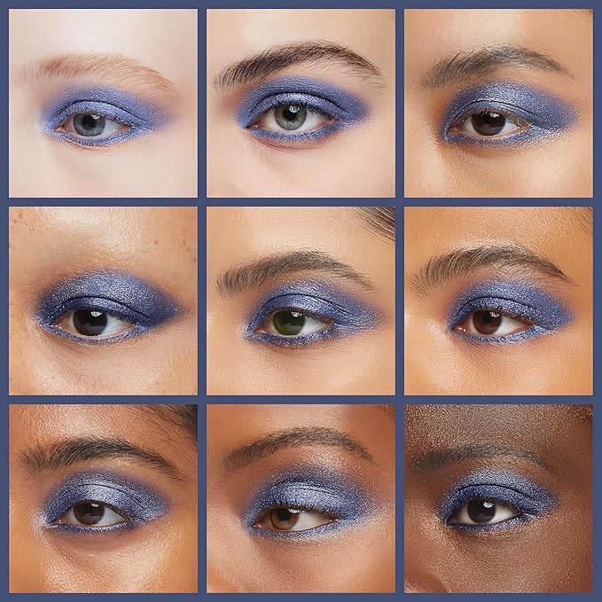 Matte Cerulean Cobalt Deep Royal Navy Blue Pressed Powder Single Vegan Eyeshadow; Talc, Paraben & Cruelty Free