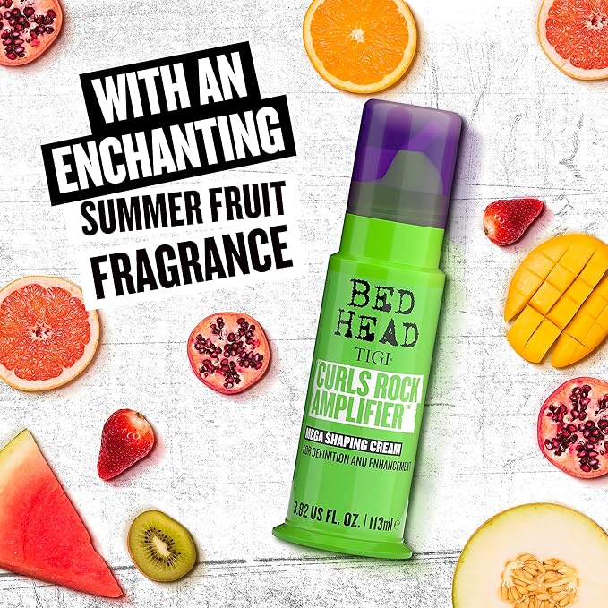 TIGI Bed Head Curls Rock Amplifier Curly Hair Cream For Defined Curls